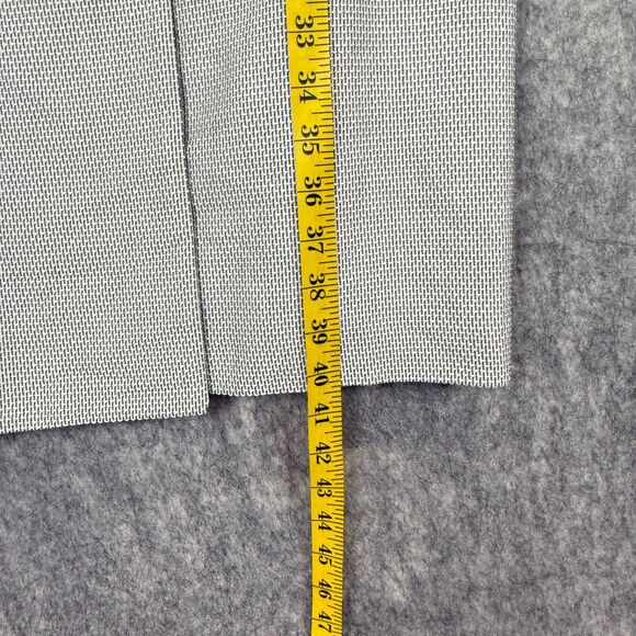 Antonio Melani Sleeveless Wrap Dress Collar Blk White Micro Pattern Work Career - Picture 12 of 12